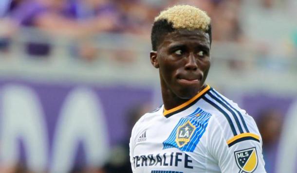 Gyasi Zardes will need to step up for the LA Galaxy with Robbie Keane out for the club for a little more then a month. Photo provided by USA TODAY Sports. 