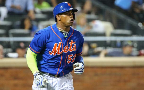 Cespedes was the key piece the Mets needed and he carried the team to the 2015 World Series/Photo: Tom Uhlman/Associated Press