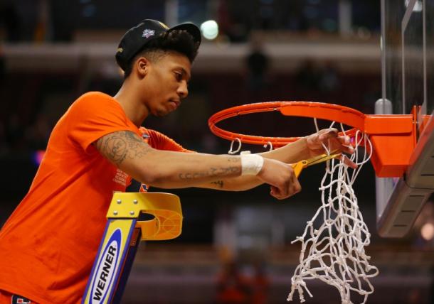 Mar 27, 2016; Chicago, IL, USA; Syracuse Orange guard Malachi Richardson. USA Today