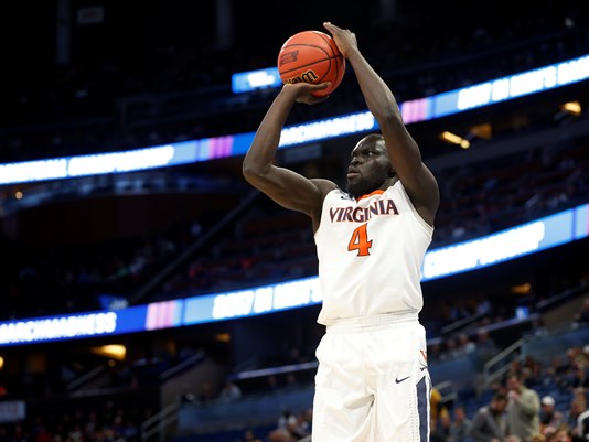 Shayok was a huge offensive weapon for Virginia off of the bench//Photo: Kim Klement