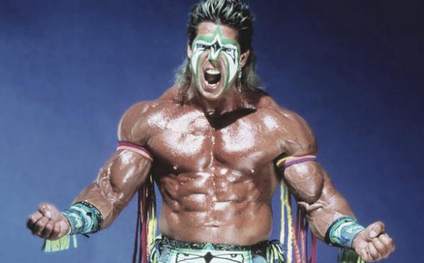 The Ultimate Warrior got the crowd pumped. Photo- WWE.,com