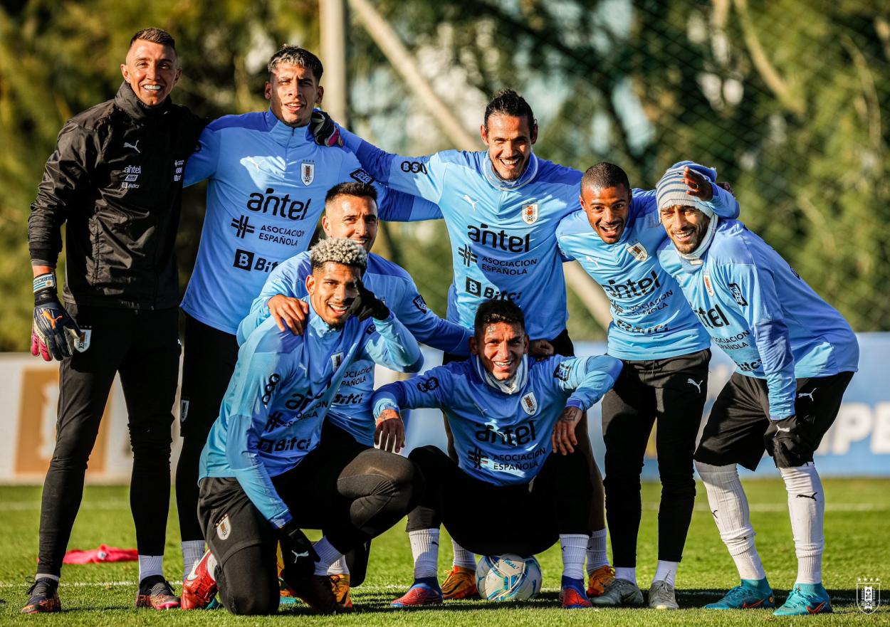 Uruguay listo para la despedida/Imagen: Uruguay