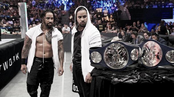 A new attitude saw the Uso's make the finals. Photo- WWE.com