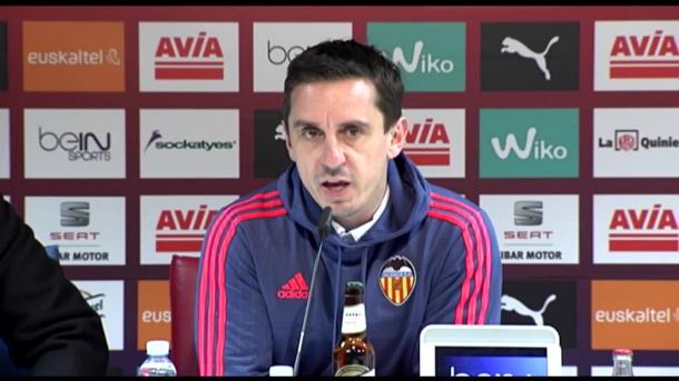 It's been far from a dream start for Gary Neville at Valencia. | Photo: Sky Sports