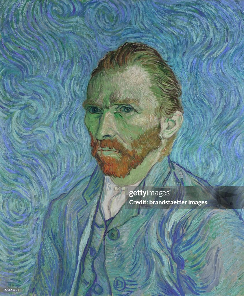 Vincent Van Gogh. Autorretrato. Óleo sobre lienzo (1889). 65 x 54,5 cm. (Foto por Imagno/Getty Images) [Vincent Van Gogh, Autorretrato. Pintura. 1889]