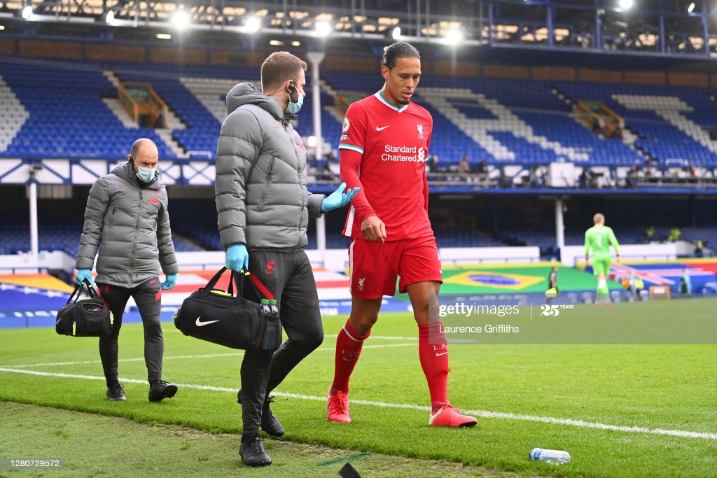 Liverpool have been without Virgil van Dijk since he got injured against Everton in the Merseyside derby.