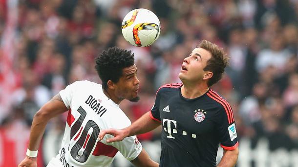 Götze volvió a ser titular en el Bayern de Múnich. // (Foto de fcbayern.de)