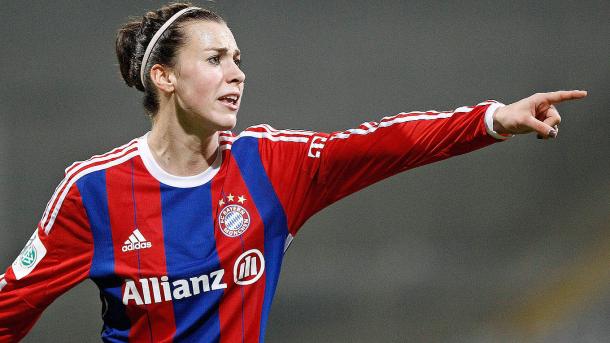 Viktoria Schnaderbeck has become an increasingly important part of the Bayern side. | Image: DFB.de