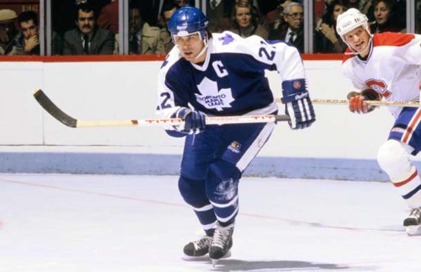 Rick Vaive's tumultuous captaincy led to the longest vacancy in Leafs' history. Photo: Denis Brodeur/NHLI via Getty Images