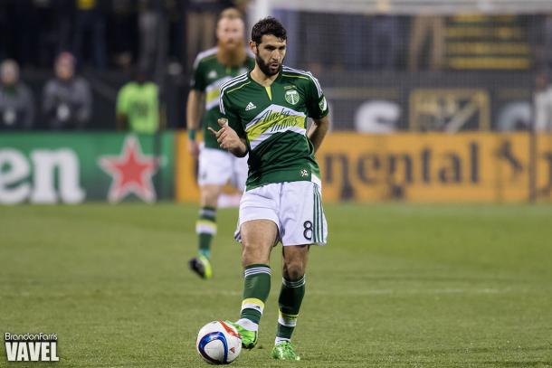 Portland Timbers midfielder Diego Valeri, seen here during the Audi 2015 MLS Cup Final, will need to be stopped by the Seattle Sounders if they want to win this game | Source: Brandon Farris - VAVEL USA