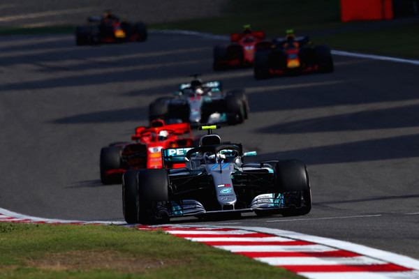 Bottas después del undercut a Vettel. Fuente: Getty Images