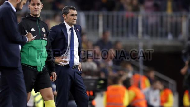 ​​Valverde. Photo: Miguel Ruiz, sitio oficial FC Barcelona