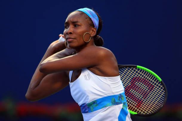 Williams in action against Elina Svitolina in Toronto (Getty/Vaughn Ridley)