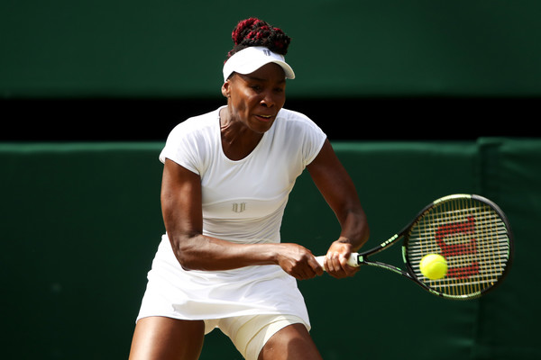 Venus Williams in action at the Wimbledon Championships last year | Photo: Clive Brunskill/Getty Images Europe