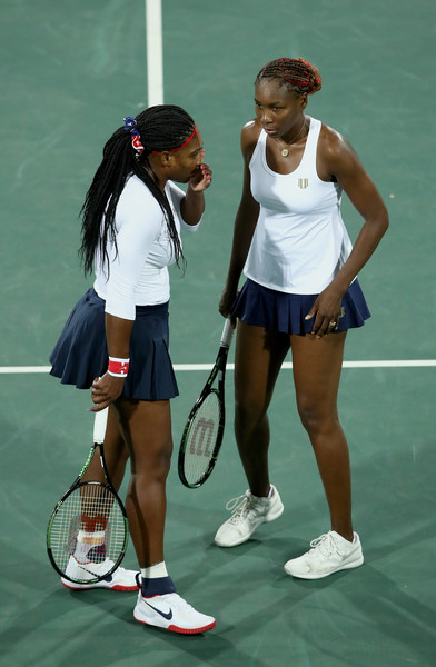 The Williams sisters at the Rio Olympics | Photo: Cameron Spencer/Getty Images South America
