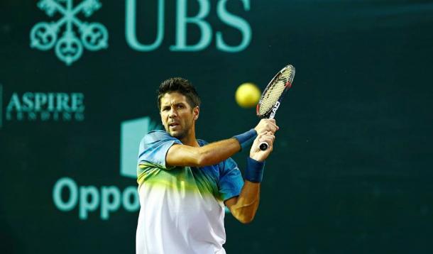 Fernando Verdasco. Photo: Aaron M. Sprecher/ROCC