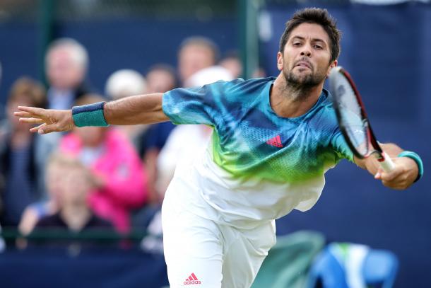 Frustrating evening for Verdasco. Photo: Getty