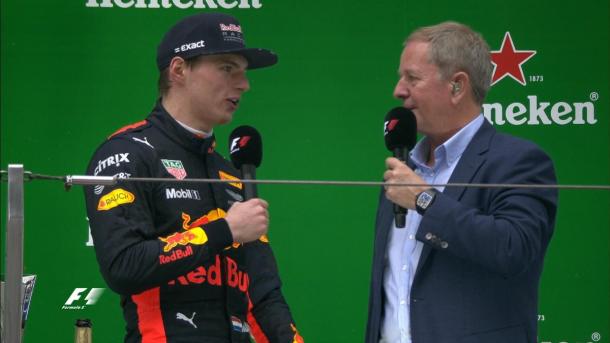 Verstappen deu um show para chegar em terceiro (Foto: Divulgação/F1)