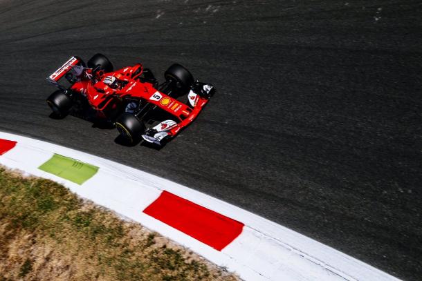 Vettel foi o terceiro e perdeu a ponta do campeonato (Foto: Divulgação/Scuderia Ferrari)