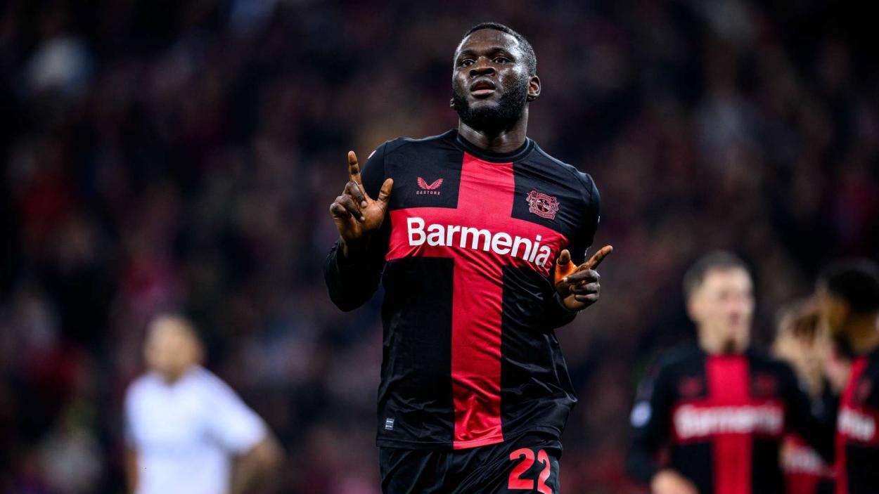 Victor Boniface, jugador de Nigeria / Foto: Bayer Leverkusen