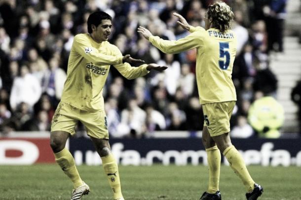 El Villarreal en Champions. Fuente: The National