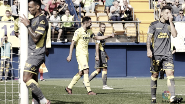Mario Gaspar, capitán y goleador amarillo en el día de hoy | Foto: web oficial de La Liga