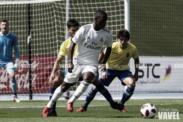 Vinicius con el Castilla | Foto: Daniel Nieto (VAVEL)