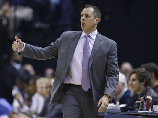 Former Indiana Pacers coach Frank Vogel could be the mastermind to rejuvenate Orlando and its fanbase. (Photo: AP)