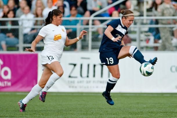 Nairn during her first stint with the Reign | Source: nwslsoccer.com