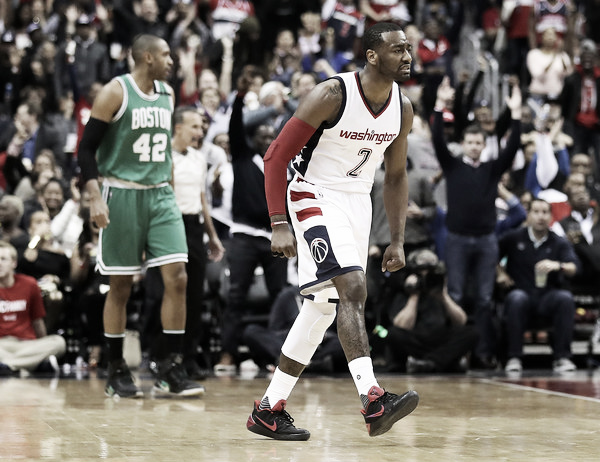 Wall had his best season to date with the Wizards last year. Photo: Rob Carr/Getty Images North America