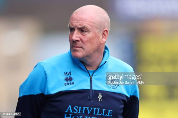 HUDDERSFIELD, ENGLAND - APRIL 15: Mark Warburton the head coach / manager of QPR during the Sky Bet Championship match between Huddersfield Town and Queens Park Rangers at Kirklees Stadium on April 15, 2022 in Huddersfield, England. (Photo by Robbie Jay Barratt - AMA/Getty Images)