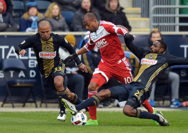 Warren Creavalle (right) becomes the starter with Nogueira's departure Image Courtesy of Drew Hallowell/Getty Images North America