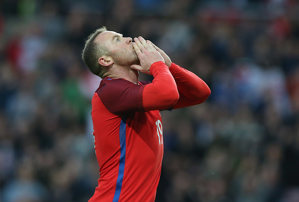 Rooney was on target in the 2nd half | Photo by Nigel Roddis/The FA