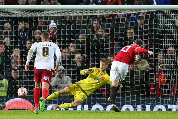 Memphis earned the penalty that secured United a win - Sheffield United | Photo via Getty Images