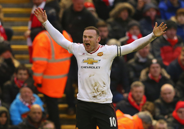 Wayne Rooney leads by example | Photo via Getty Images