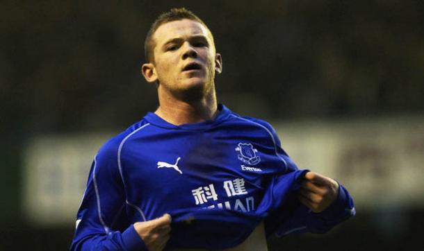 Rooney during his days as an Everton player | Photo: Getty