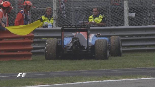 Pascal Wehrlein foi o segundo a abandonar a prova (Foto: Divulgação/F1)