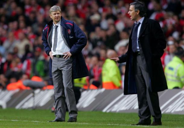 Wenger and Mourinho have been pioneers of the modern game and Guardiola is following in their foot steps | Image: Getty images