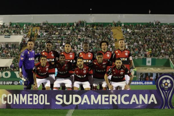 O clube carioca se classificou após marcar 4 a 0 em cima da Chapecoense. (Foto: Gilvan de Souza/Flamengo)
