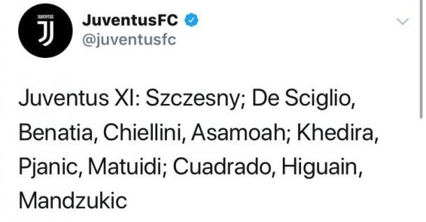Once de la Juventus | Foto: Juventus