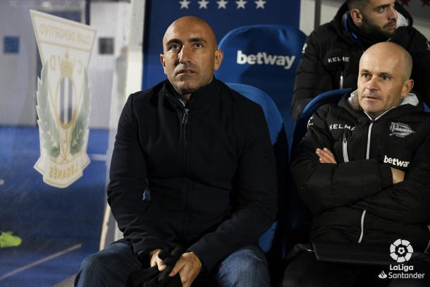 Abelardo, entrenador de Alavés | Foto: La Liga