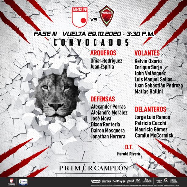 Foto: Independiente Santa Fe