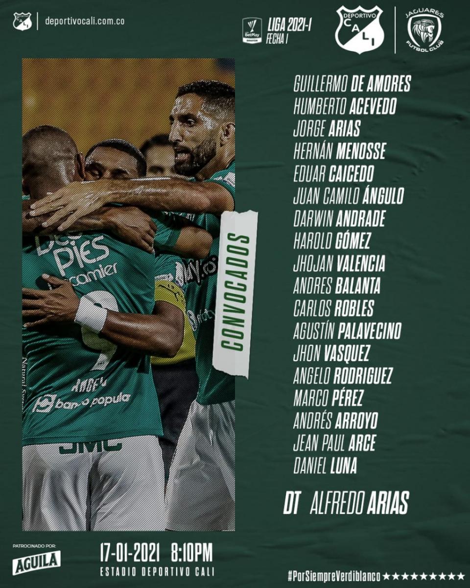 Foto: Twitter Deportivo Cali