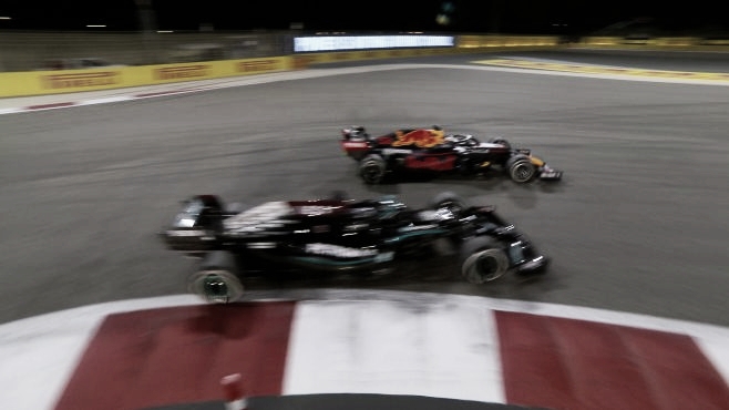 Duelo Verstappen-Hamilton (Fuente: F1.com)