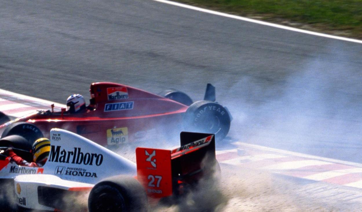 Accidente Senna y Prost en 1990 | Foto: F1