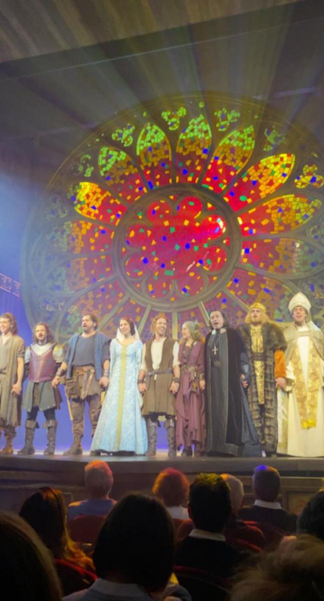 El elenco del musical Fuente: propia