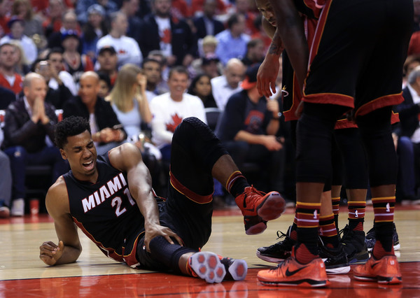 Whiteside was injured in the Raptors series, but he still had a good postseason. Credit: Vaughn Ridley/Getty Images North America