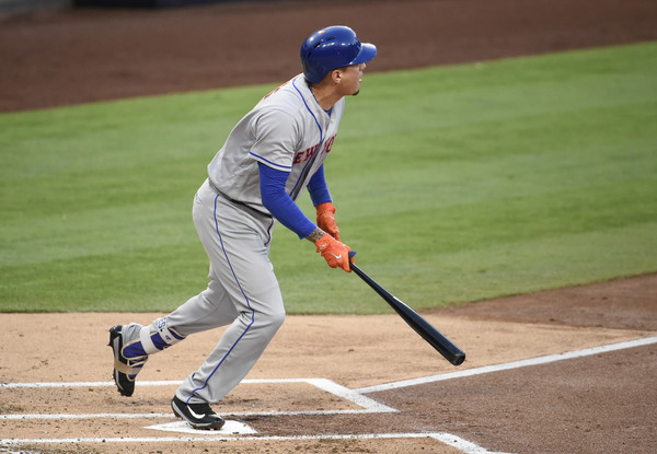Flores' 11th home run got the Mets' offense started/Photo: Denis Poroy/Getty Images