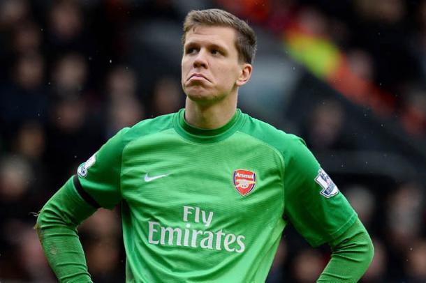 Wojciech Szczesny during his time at Arsenal | Photo: AFP