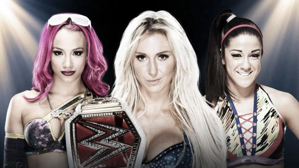 Can Charlotte survive these odds? Photo- WWE.com